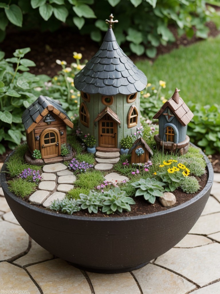 add-touch-whimsy-to-your-frontyard-diy-fairy-gnome-gardens-complete-tiny-houses-miniature-decor