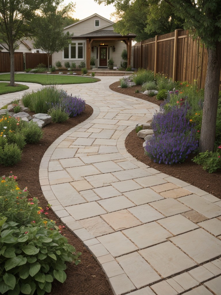 use-reclaimed-bricks-to-create-charming-pathway-border-frontyard