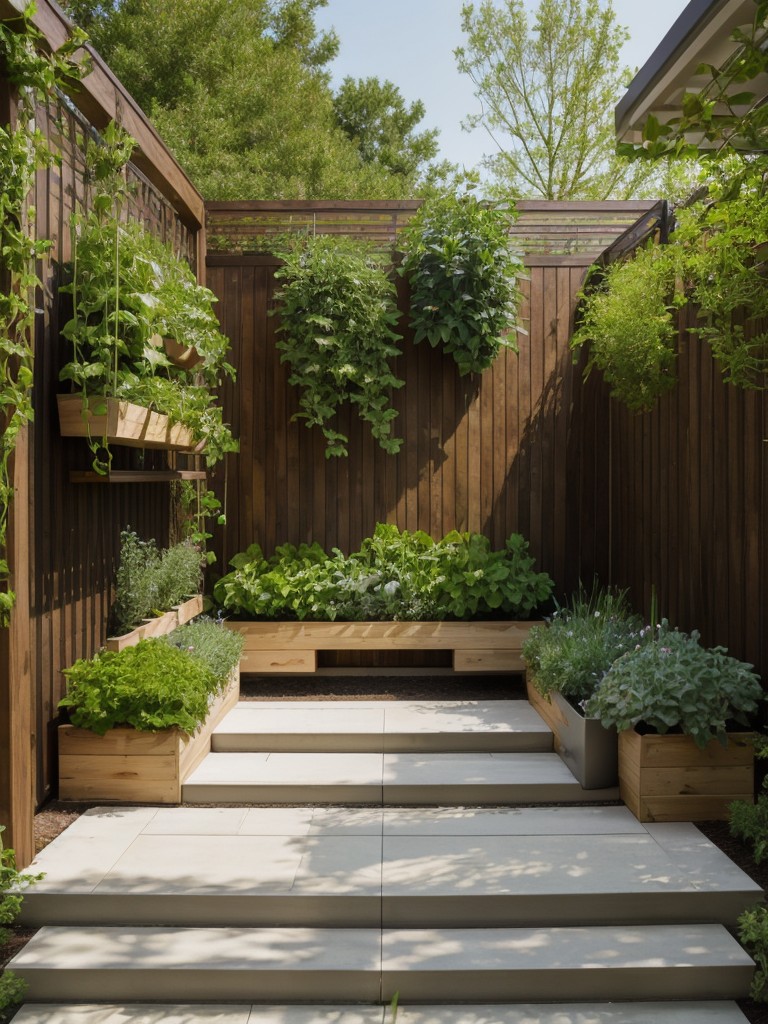frontyard-garden-ideas-vertical-gardening-techniques-utilizing-trellises-hanging-planters-to-maximize-space