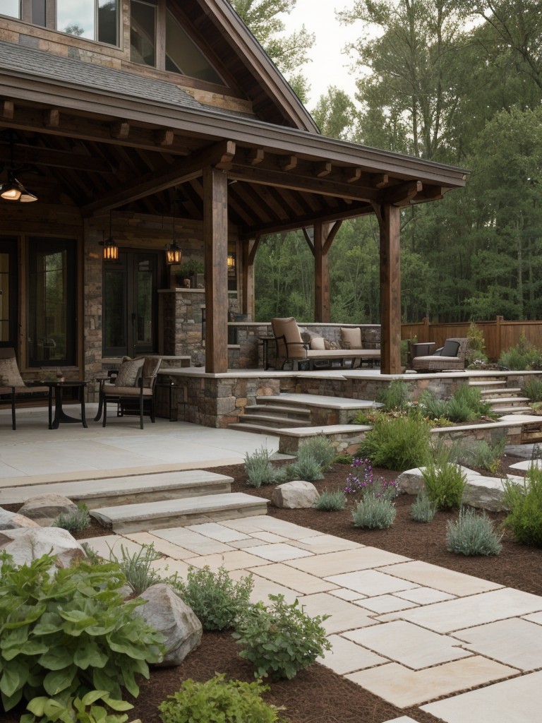 rustic-frontyard-landscaping-ideas-natural-stone-accents-native-plants-creating-cozy-inviting-outdoor-space