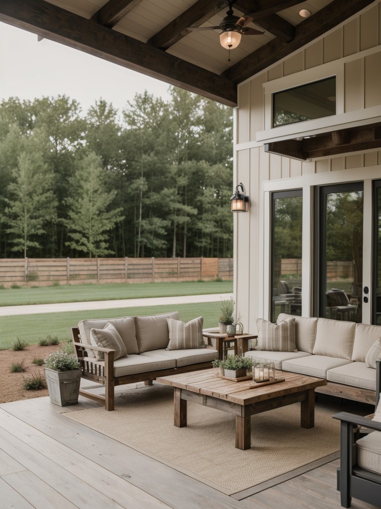 modern-farmhouse-frontyard-designs-rustic-elements-neutral-color-palettes-cozy-outdoor-seating-areas