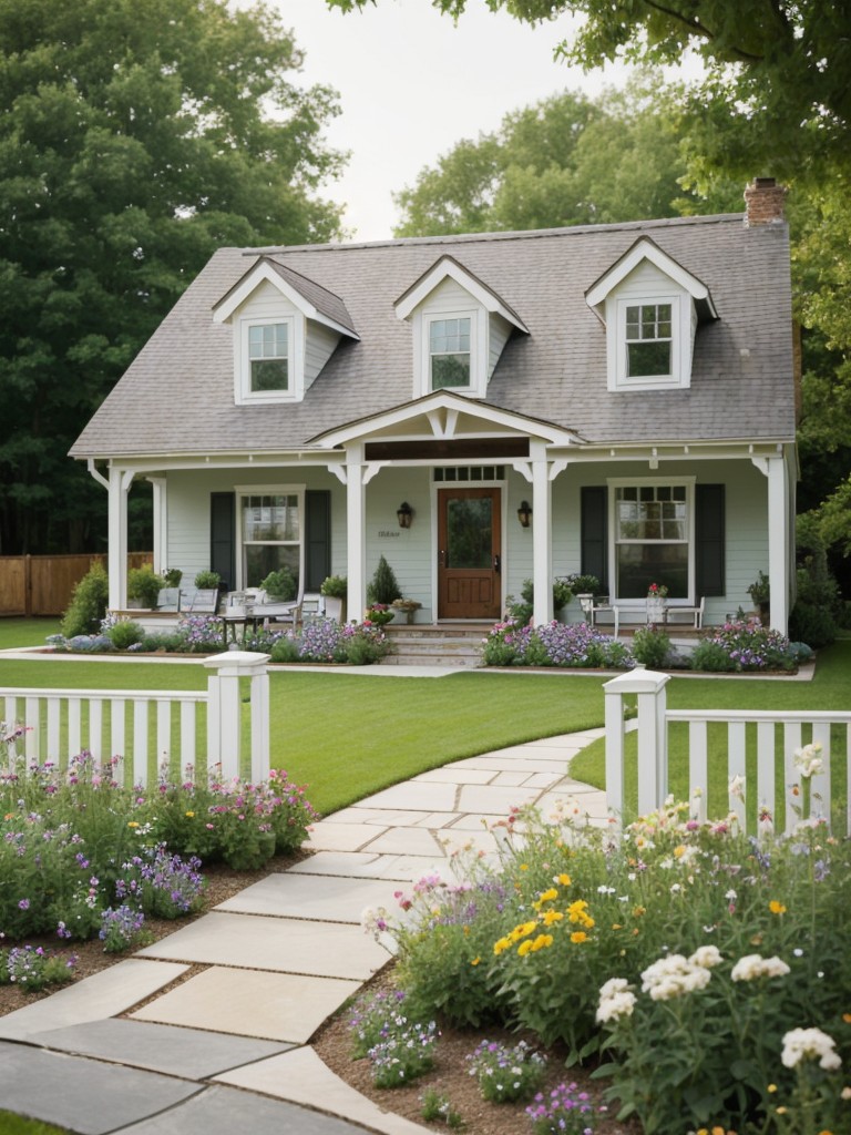 cottage-frontyard-ideas-embracing-quaint-charming-aesthetic-cottage-style-flowers-picket-fences-whimsical-accessories