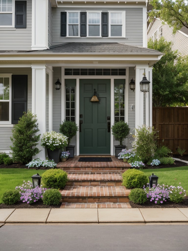 curb-appeal-boosting-ideas-your-frontyard-including-fresh-coat-paint-new-light-fixtures-stylish-front-door