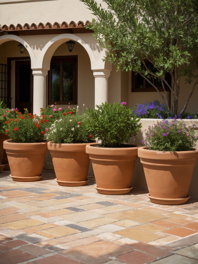 mediterranean-inspired-frontyard-design-ideas-terracotta-pots-vibrant-flowers-mosaic-accents-charming-aesthetic