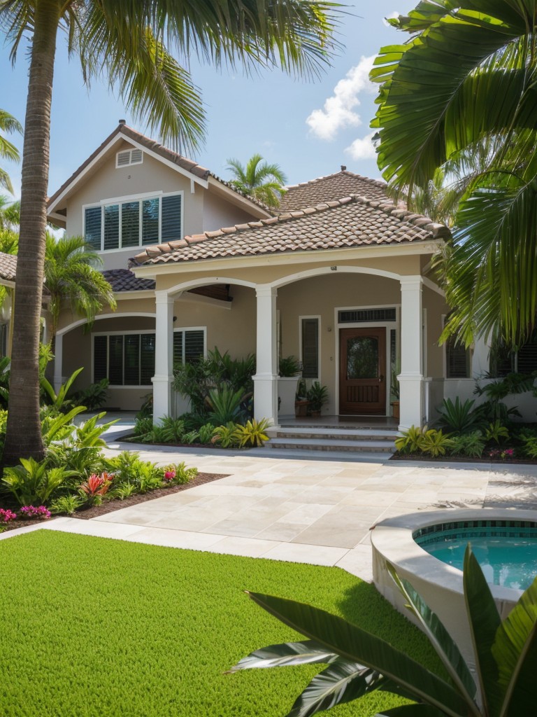 tropical-frontyard-ideas-lush-palm-trees-vibrant-flowers-transforming-outdoor-space-into-paradise-getaway