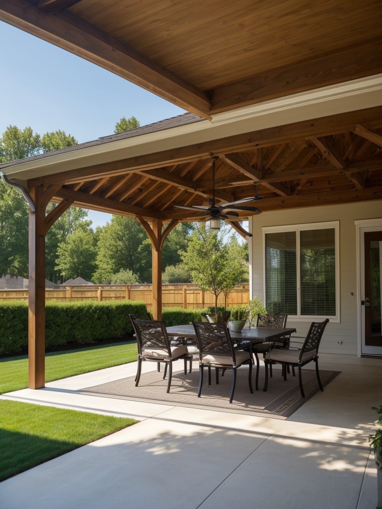 utilize-pergolas-shade-sails-to-create-comfortable-inviting-outdoor-living-area-your-frontyard