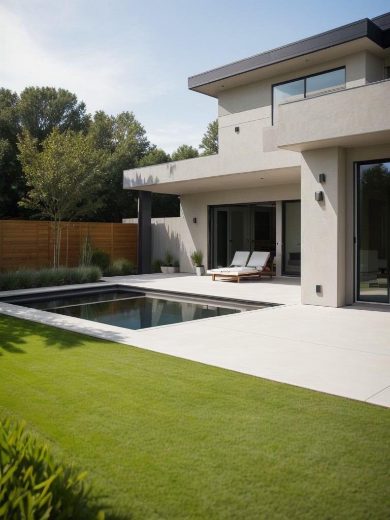 contemporary-frontyard-design-minimalist-elements-geometric-shapes