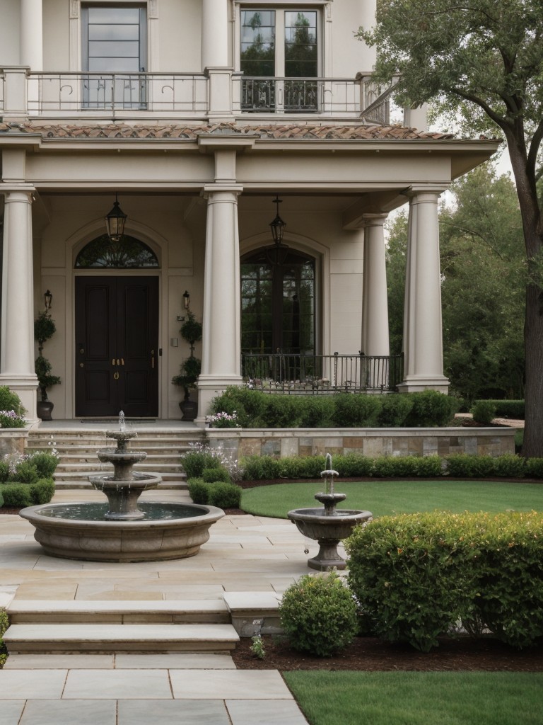 classic-frontyard-design-inspiration-elegant-wrought-iron-gates-symmetrical-landscaping-charming-fountain-timeless-sophisticated-aesthetic