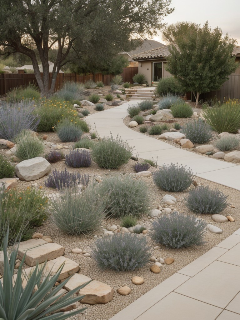 drought-resistant-frontyard-design-ideas-water-conscious-homeowners-featuring-xeriscaping-gravel-pathways