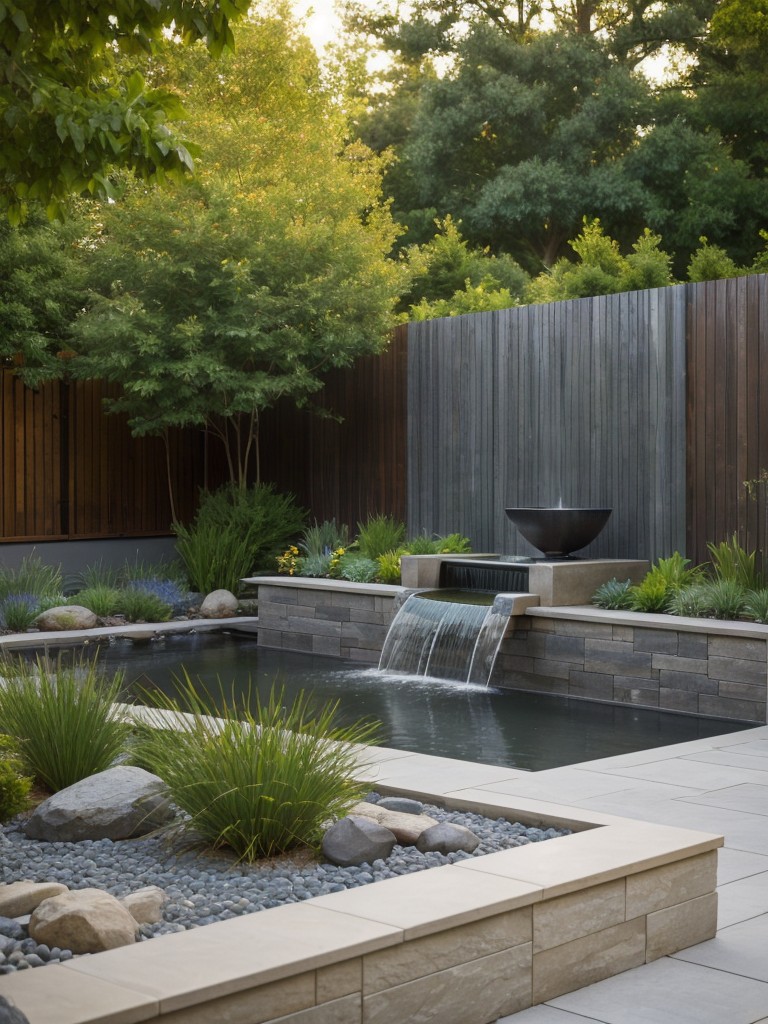 frontyard-design-ideas-creating-tranquil-retreat-including-soothing-water-feature-meditation-garden