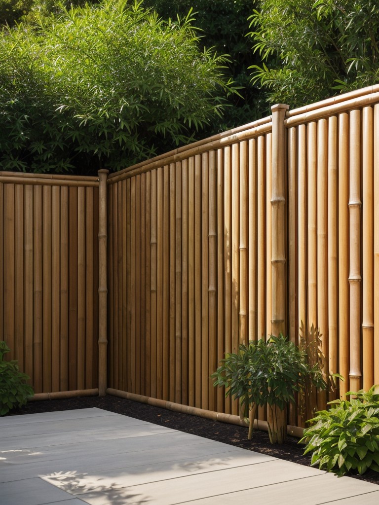 enhance-privacy-frontyard-tall-hedges-bamboo-screens-while-still-maintaining-attractive-aesthetic
