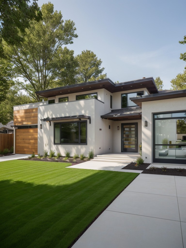 contemporary-frontyard-layout-featuring-asymmetrical-design-elements-mixed-materials-bold-pops-color
