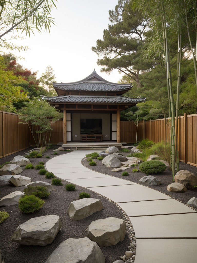 japanese-zen-inspired-frontyard-design-minimalist-features-serene-rock-gardens-bamboo-accents