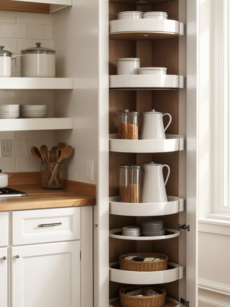 clever-storage-solutions-awkward-kitchen-corners-such-rotating-carousel-organizers-pull-out-shelves