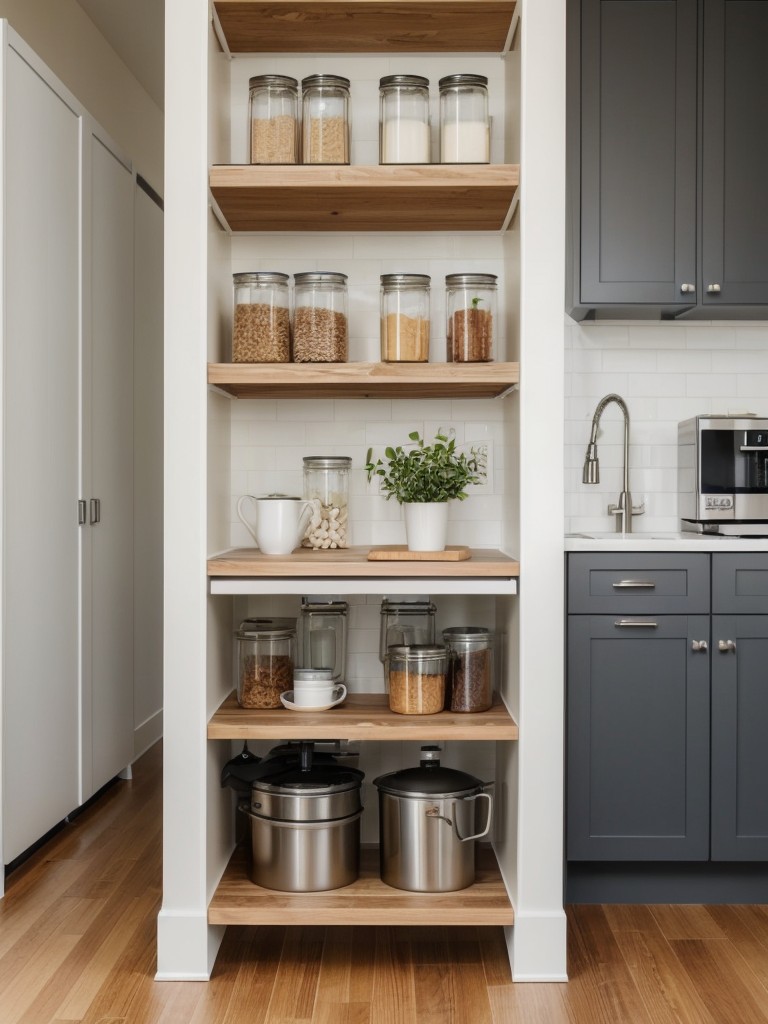 innovative-ideas-maximizing-storage-small-kitchen-island-including-built-shelving-hidden-compartments