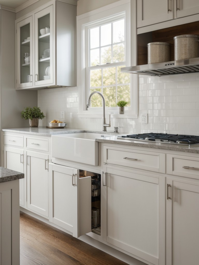 combine-classic-elements-like-shaker-cabinets-modern-finishes-like-brushed-metal-hardware-transitional-look