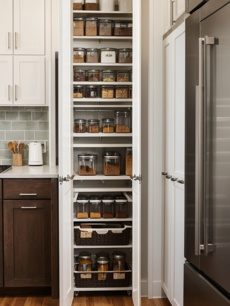 creative-ways-to-maximize-storage-small-kitchen-such-utilizing-vertical-space-hanging-pots-pans-racks-installing-pull-out-pantry-shelves-incorporating