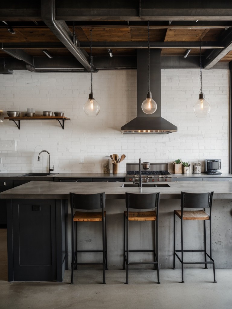 industrial-kitchen-style-raw-edgy-feel-incorporating-elements-such-exposed-brick-walls-metal-accents-concrete-countertops-urban-inspired-look