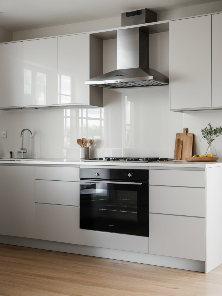 minimalist-kitchen-ideas-sleek-monochromatic-finishes-hidden-appliances-plenty-open-shelving-clutter-free-space
