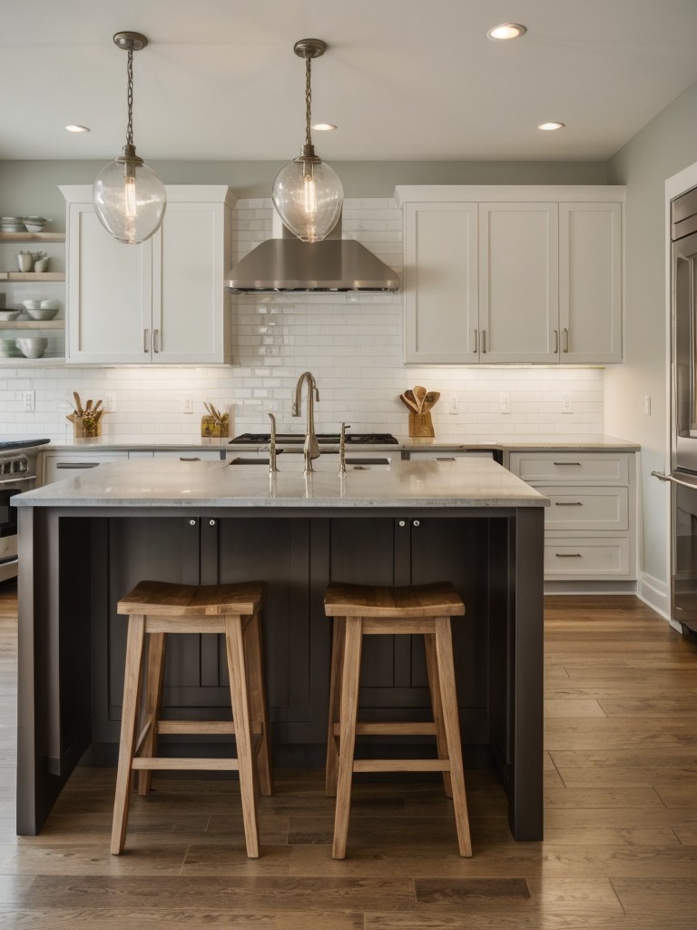 transitional-kitchen-ideas-blend-traditional-contemporary-elements-such-shaker-style-cabinets-subway-tile-backsplashes-modern-light-fixtures
