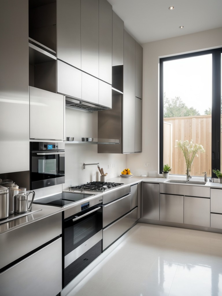 contemporary-kitchen-ideas-sleek-stainless-steel-appliances-minimalist-cabinetry-focus-functionality-efficiency
