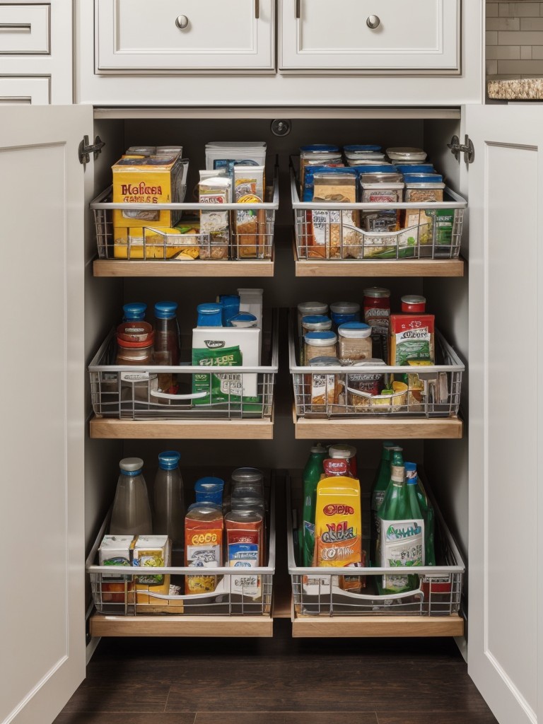 utilize-pull-out-hidden-storage-solutions-such-pantry-cabinet-sliding-drawers-concealed-trash-recycling-bin-to-keep-kitchen-organized-clutter-free