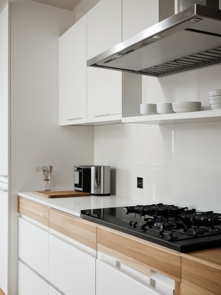 minimalist-kitchen-ideas-sleek-white-cabinets-open-shelving-focus-functionality-simplicity-design
