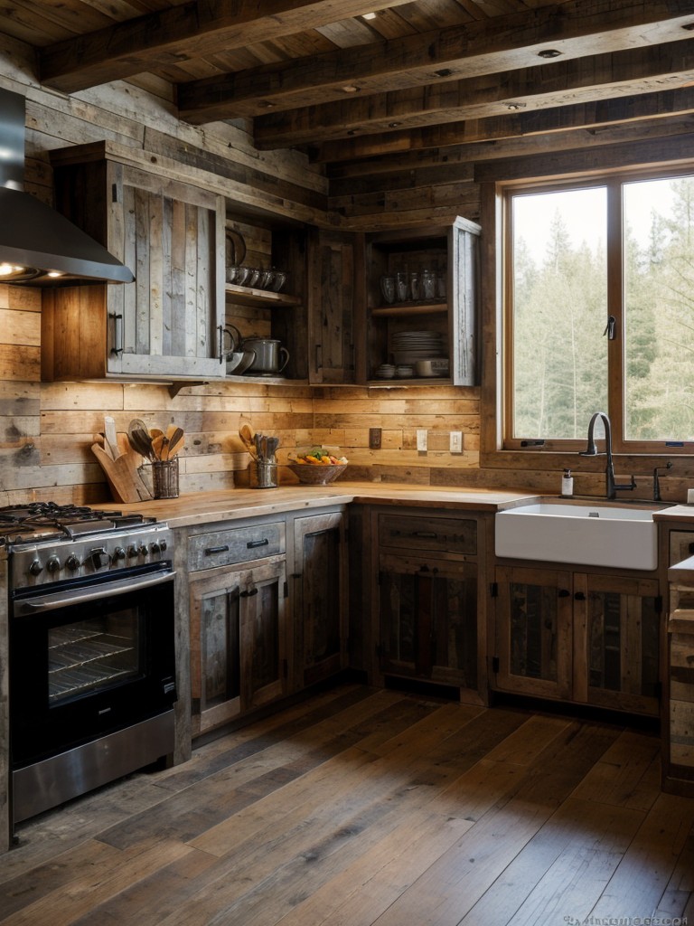rustic-kitchen-ideas-exposed-beams-reclaimed-wood-accents-vintage-inspired-appliances-cozy-country-feel