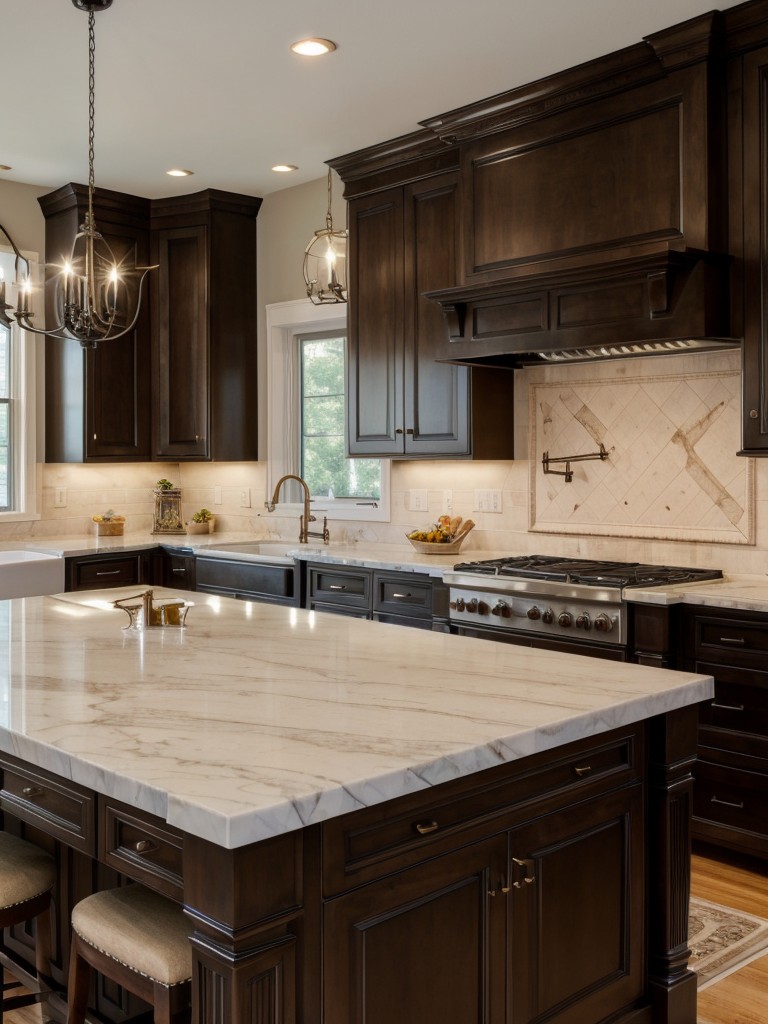 traditional-kitchen-ideas-elegant-cabinetry-marble-countertops-ornate-detailing