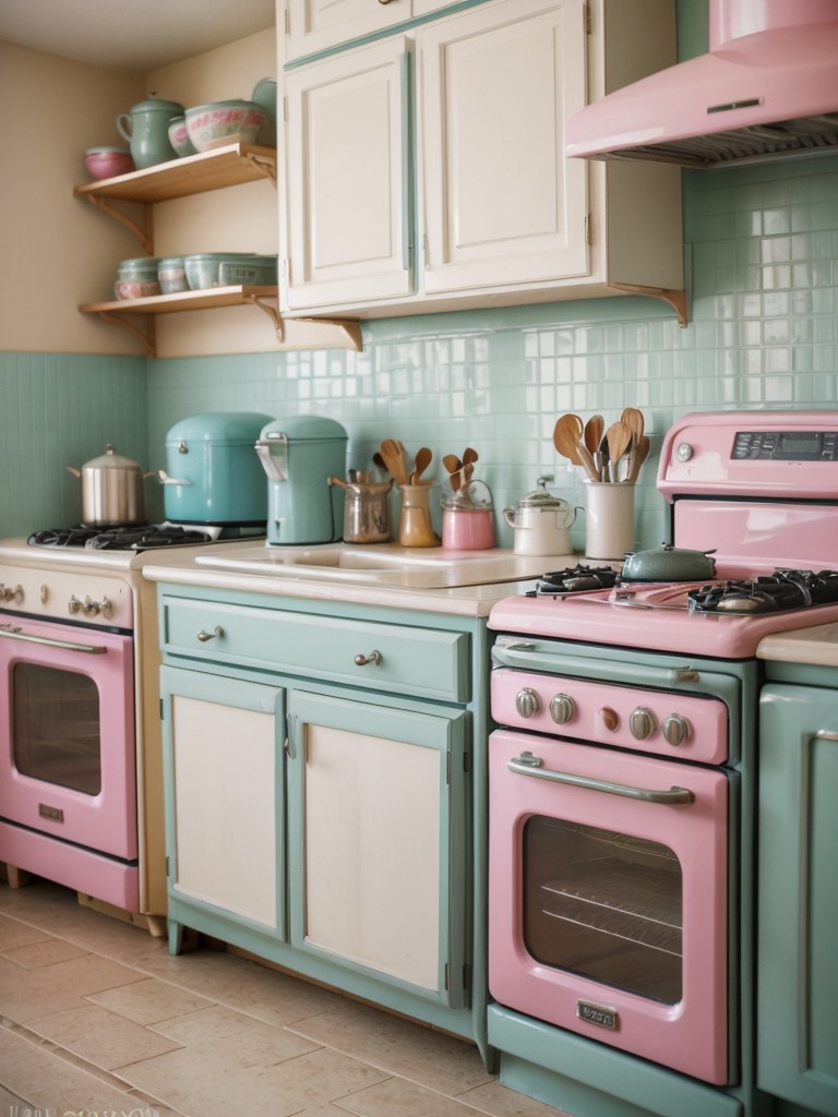 vintage-kitchen-ideas-retro-appliances-pastel-colors-fun-1950s-inspired-decor