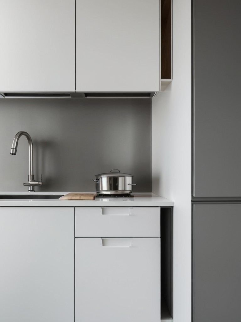 minimalist-kitchen-layout-sleek-cabinetry-hidden-storage-options-monochromatic-color-scheme-clean-organized-look