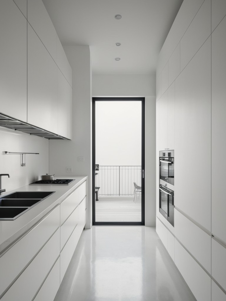 minimalist-kitchen-ideas-sleek-streamlined-design-elements-monochromatic-color-scheme-using-hidden-storage-solutions-uncluttered-layout