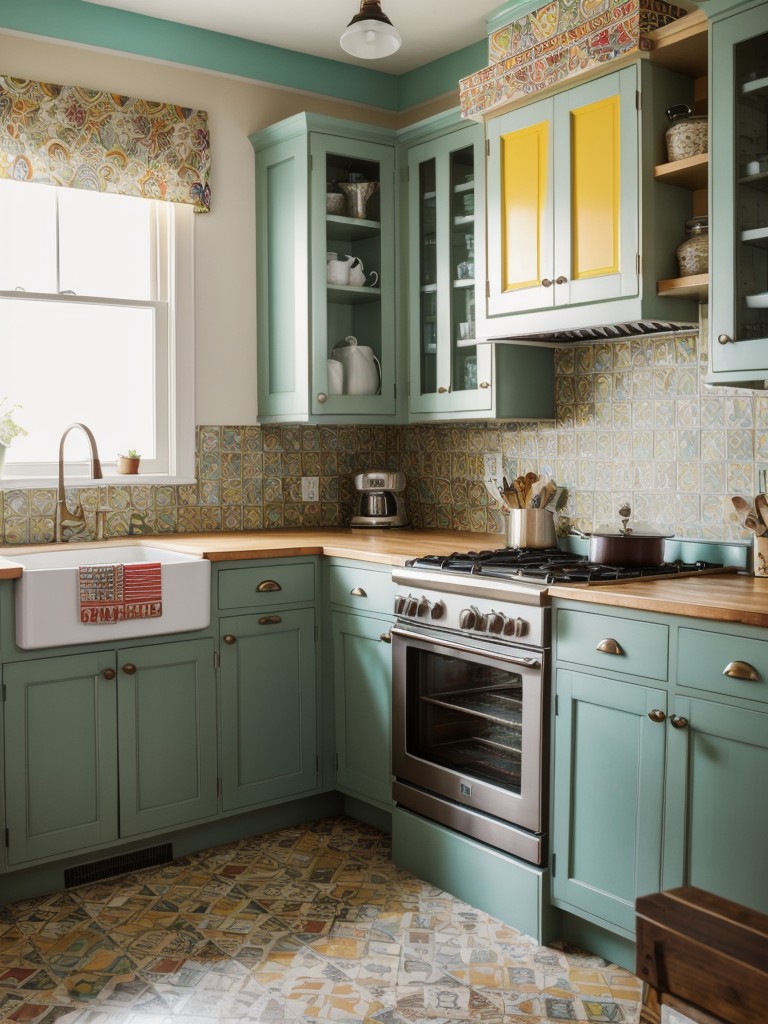 eclectic-kitchen-ideas-that-combine-various-design-styles-featuring-mix-patterns-colors-textures-use-bright-colors-mismatched-furniture-eclectic-artwo