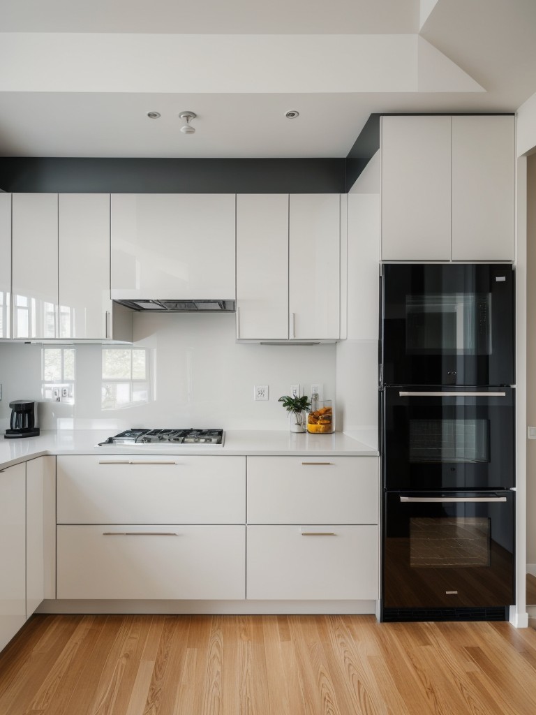 contemporary-kitchen-layout-ideas-open-concept-sleek-appliances-minimalist-design-aesthetic-incorporating-bold-pops-color-high-gloss-finishes