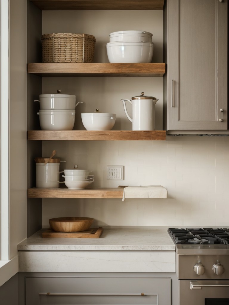 transitional-kitchen-design-concepts-merging-traditional-contemporary-elements-mix-finishes-neutral-color-palettes-open-shelving-display