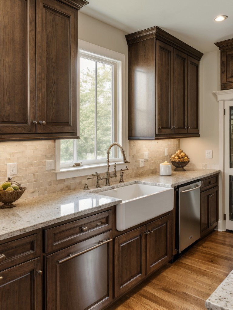 traditional-kitchen-ideas-ornate-cabinetry-elegant-stone-countertops-classic-farmhouse-sink-adding-timeless-charm-to-space