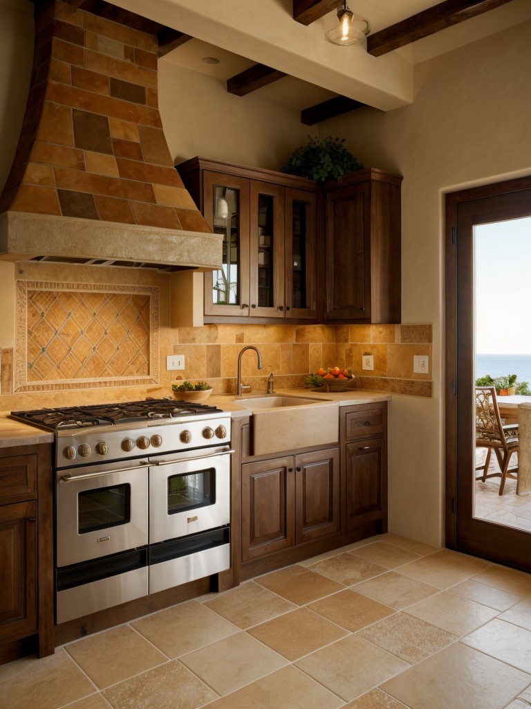 mediterranean-kitchen-ideas-warm-earthy-tones-textured-walls-decorative-tile-work-inspired-coastal-regions-spain-italy-greece
