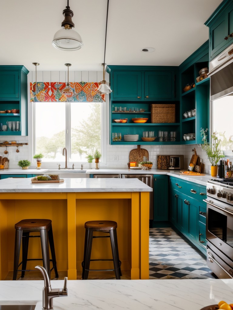 eclectic-kitchen-ideas-mix-styles-unique-elements-combining-bold-colors-patterns-statement-pieces-to-create-visually-striking-personalized-space