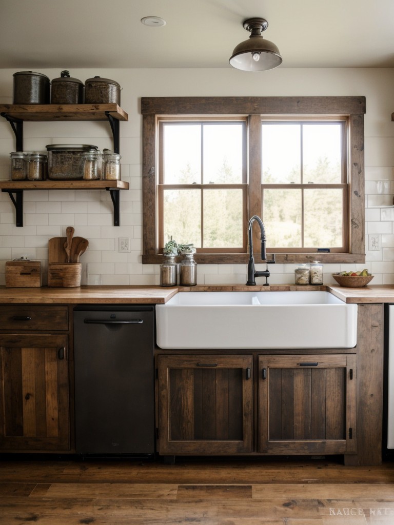 farmhouse-kitchen-ideas-rustic-inviting-vibe-utilizing-vintage-inspired-appliances-open-shelving-large-farmhouse-style-sink-cozy-functional-space