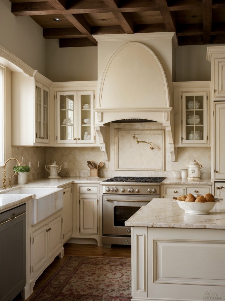 french-country-kitchen-ideas-charming-romantic-aesthetic-incorporating-soft-colors-ornate-detailing-vintage-inspired-decor-cozy-elegant-space