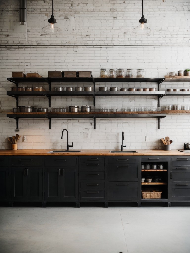 industrial-kitchen-ideas-sleek-edgy-vibe-incorporating-metal-accents-exposed-brick-walls-open-shelving-loft-inspired-look