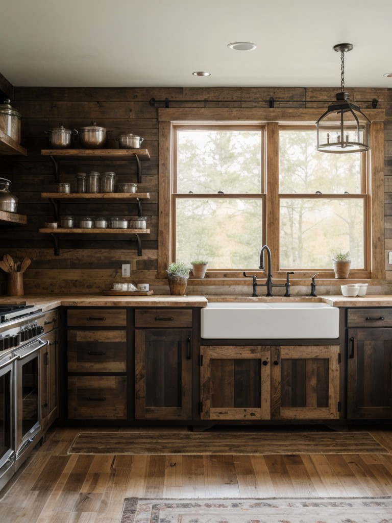 rustic-kitchen-ideas-natural-wood-tones-stone-accents-vintage-inspired-fixtures-adding-warmth-character-to-space-incorporating-open-shelving-farmhouse