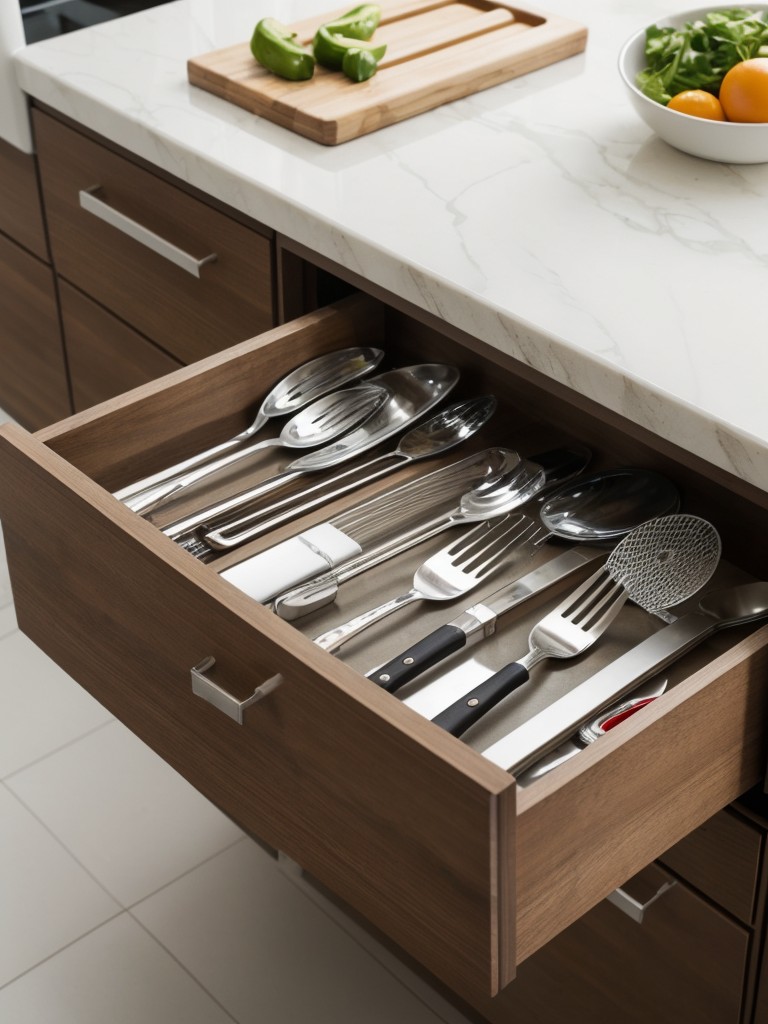 using-drawer-dividers-organizers-to-keep-kitchen-utensils-cutlery-neatly-organized