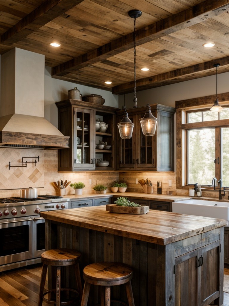 rustic-kitchen-ideas-embracing-warm-inviting-atmosphere-incorporating-reclaimed-wood-vintage-accessories-farmhouse-style-decor