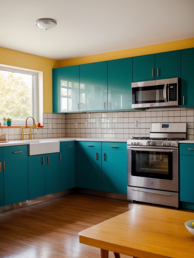 mid-century-modern-kitchen-ideas-retro-appliances-bold-colors-geometric-patterns-capturing-essence-1950s-1960s-design