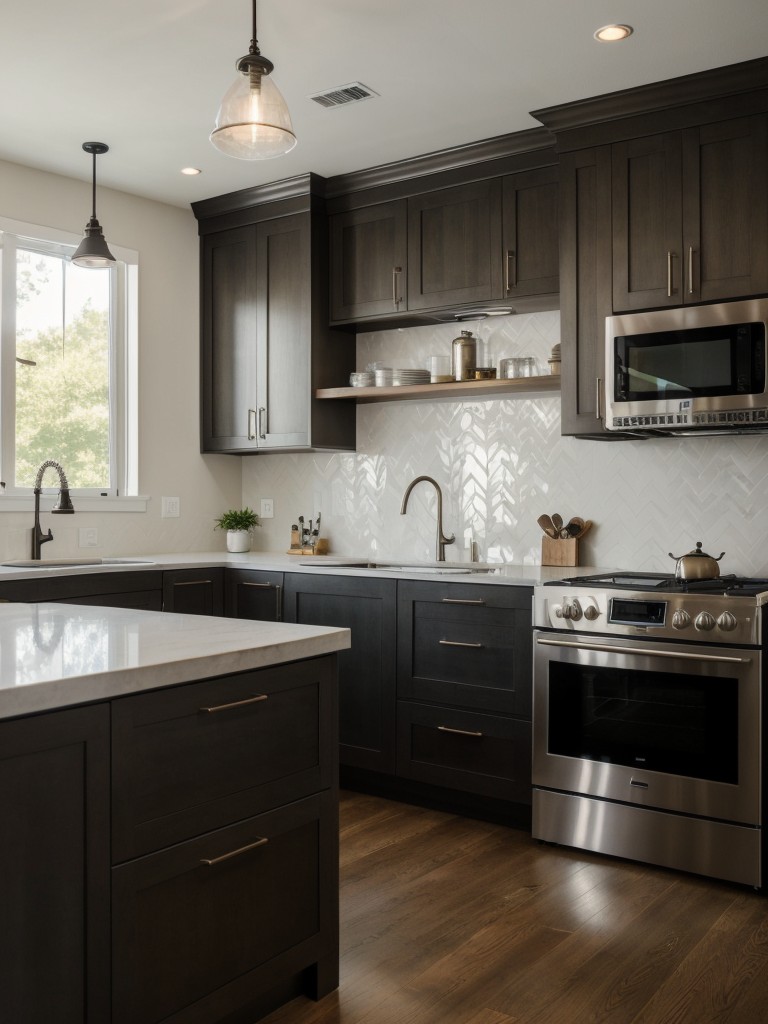 transitional-kitchen-design-blending-traditional-modern-elements-mix-light-dark-finishes-clean-lines-simple-yet-elegant-decor
