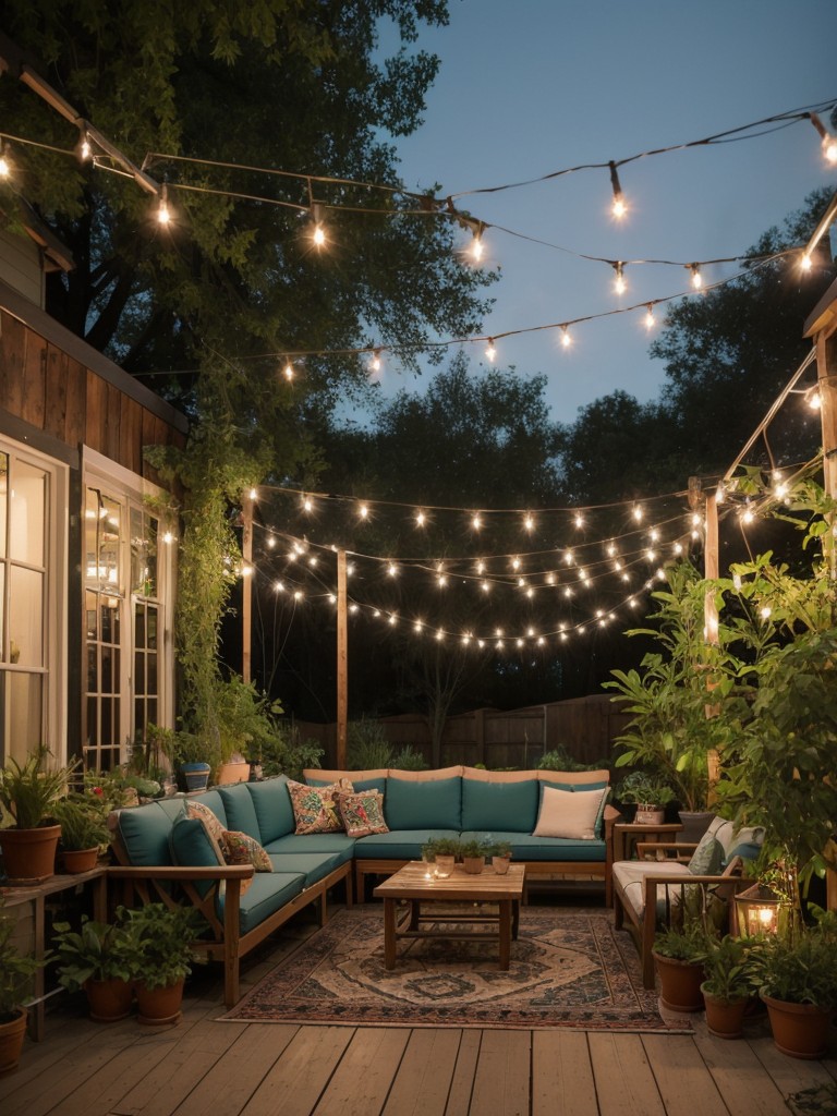 Creating The Perfect Cozy Backyard Oasis: Seating And Lighting Ideas 