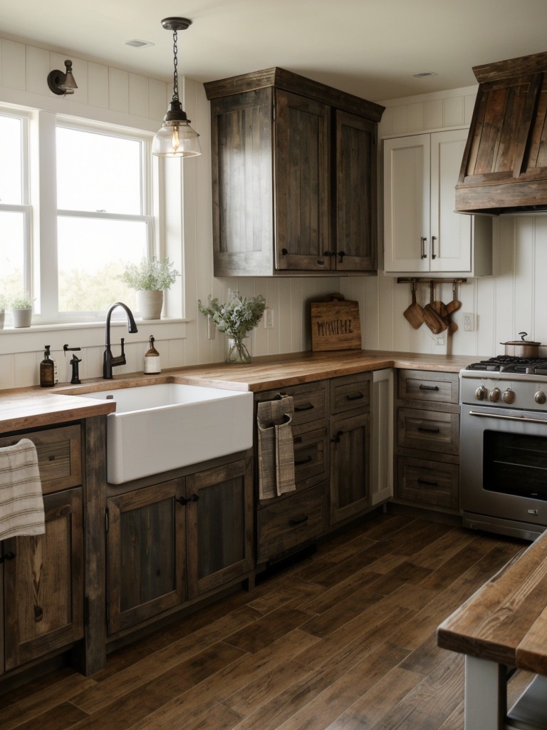 farmhouse-chic-kitchen-design-that-combines-rustic-elements-modern-touches-incorporating-distressed-wood-shiplap-walls-vintage-inspired-light-fixtures