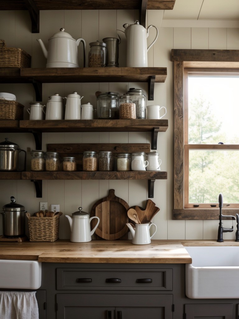 farmhouse-kitchen-ideas-rustic-charm-open-shelving-cozy-welcoming-aesthetic