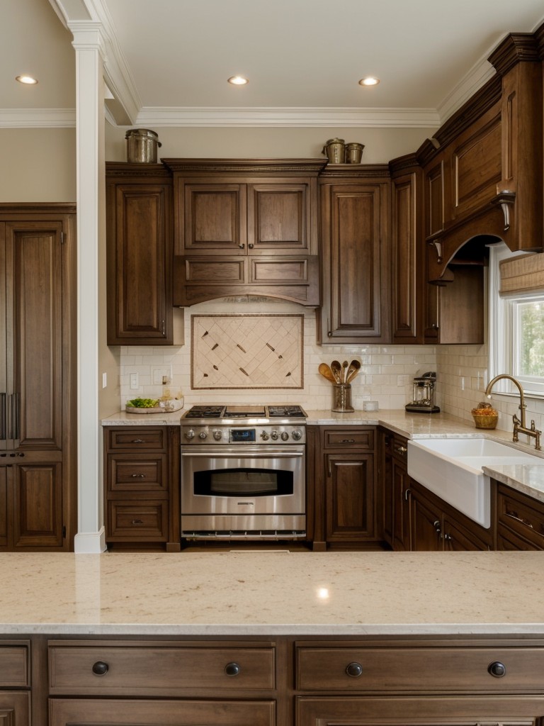 traditional-kitchen-design-ideas-small-spaces-incorporating-classic-elements-like-ornate-cabinetry-decorative-molding